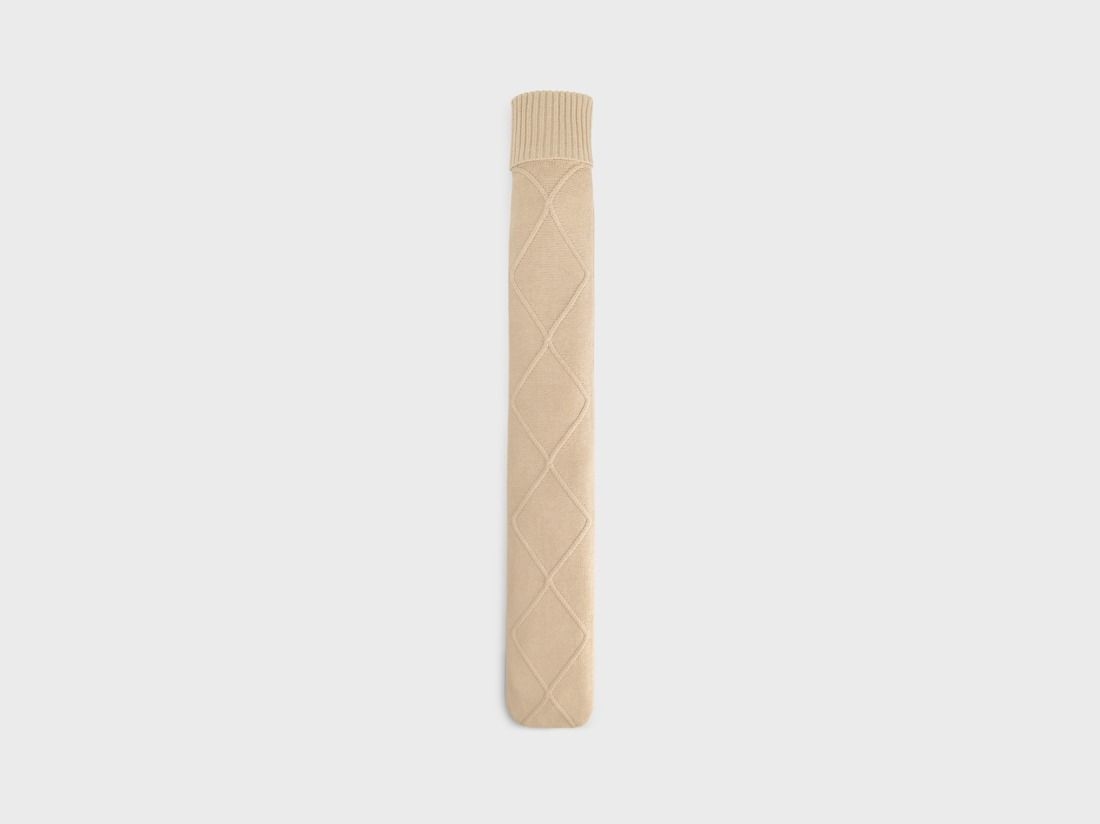 XL-Wärmflaschenbezug Baumwolle Oat Melange 78x12